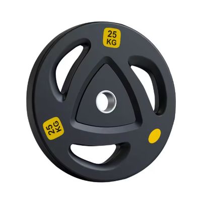 Good price Tri-Grip Iron-Coated Rubber Gym Weight Plates | 5 LB, 10 LB, 25 LB, 35 LB, 45 LB online