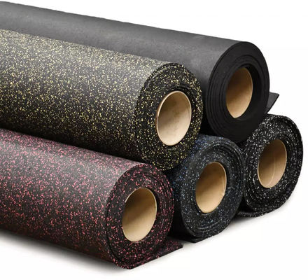 Goede prijs Schokabsorptie rubberen vloerrolletjes 1000X10mm Anti-slip rubberen matrolletjes online
