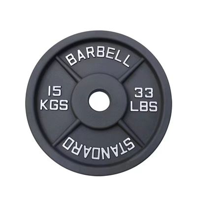 Bom preço Placas de peso de borracha de 20 kg Placas de peso de para-choque de 10 a 55 libras para ginásio de competição on-line