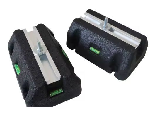 Recycled Rubber Mounting Feet 400x180mm for HVAC Systems