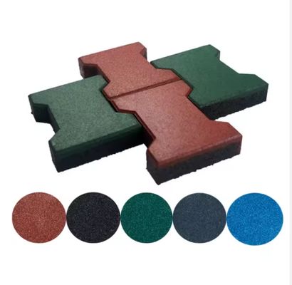 अच्छी कीमत Outdoor Horse Stall H-Shaped Rubber Floor Tile – 35mm Thickness, 60-70 Shore A Hardness ऑनलाइन