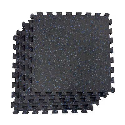 Bom preço Piso de borracha azul para exterior 1000X1000X15mm Quadrado tapetes de borracha para piso antiderrapante on-line