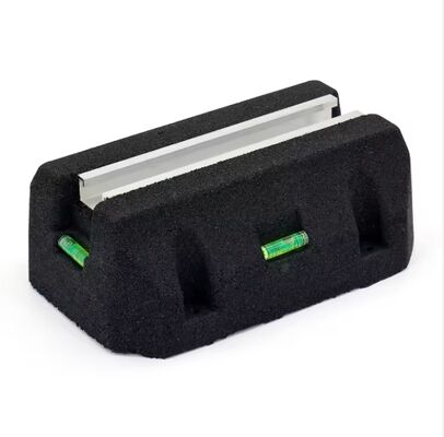 Quality Recycled Rubber Granules 60-70 ShoreA Hardness 400*180mm Size Rubber Mounting Feet for HVAC Systems factory