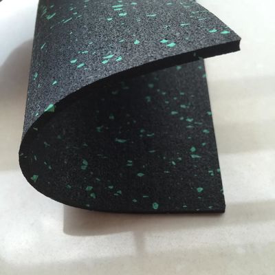 Good price Blue Rubber Floor Rolls 500x500mm 1000x1000mm Black Rubber Mat Roll online