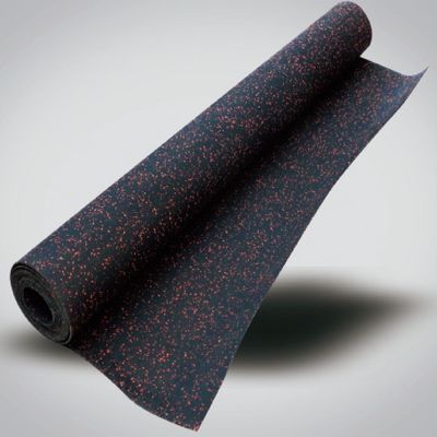 Good price 1220X6mm Non Slip Rubber Matting Roll Shock Absorption Gym Mat Rolls Lightweight For Exercise online