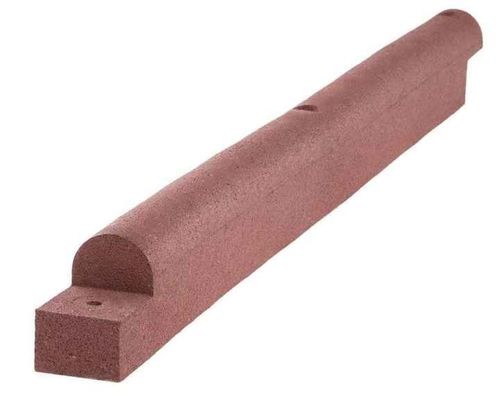 Good price Red Recycled Rubber Garden Edging Customized Rubber Landscape Border 1000*80mm online