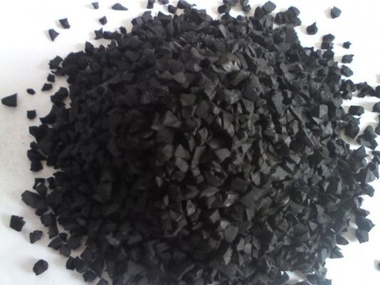 Good price 1mm - 4mm SBR Rubber Granules Environment Friendly Artificial Grass Rubber Pellets online