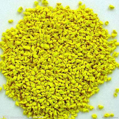 Good price Eco Friendly EPDM Rubber Granule Orange EPDM Color Granules Customized online