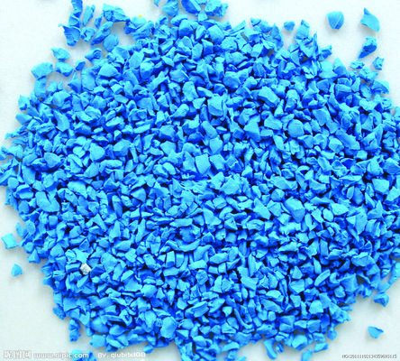 Good price Multi Size EPDM Crumb Rubber Blue Granular Rubber Customized For School Playground online