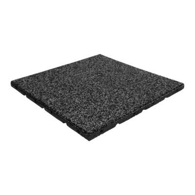 Red Sports Floor Tiles 500*500mm 1000mm*1000mm Rubber Gymnasium Flooring