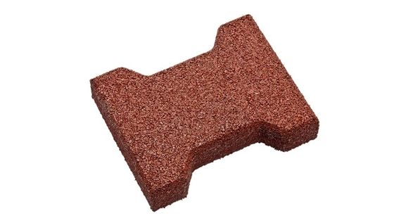 Good price High Density Horse Stable Rubber Floor Anti Slip Interlocking Rubber Brick Pavers Non Toxic online