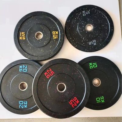 Good price Fitness Dumbbell Bumper Plates 20kg Bumper Weights Plates  45 Lb online