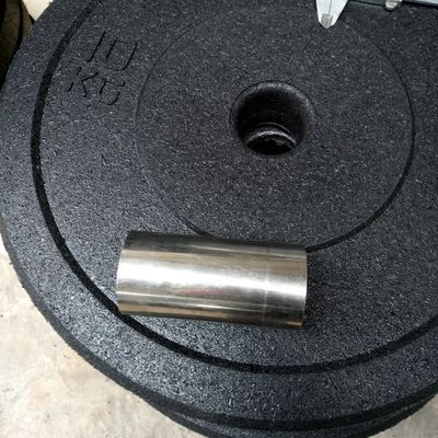 Good price 50 Mm Fitness Weight Plates 22 Lb Urethane Bumper Plates Customized online