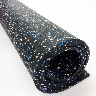 quality Black Rubber Floor Rolls 1.25m 1.22m 1m Exercise Flooring Rolls factory