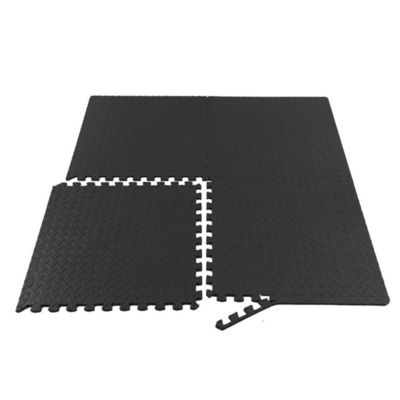 Good price 1000X1000X45mm Interlocking Rubber Mat Removable EPDM Gym Rubber Flooring Customized online
