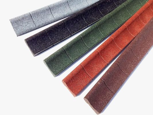 Good price 1200*100mm Rubber Landscape Edging Grey / Green Rubber Flower Bed Edging online