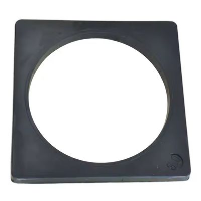 Good price 3kg Traffic Cone Base Weights Anti Fall Rubber Base Weight 370*370mm online