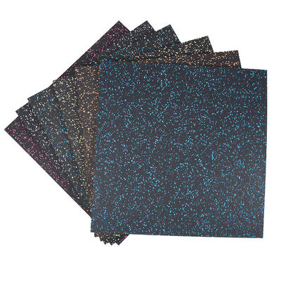 Good price Lightweight Indoor Gym Floor Mats Green Gym Rubber Flooring Tiles 1000mm*1000mm online