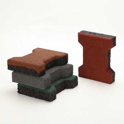 Giá tốt. T hình dạng ghép nối ngựa Stall Mats Waterproof Đường vỉa hè đỏ gạch chống trượt trực tuyến
