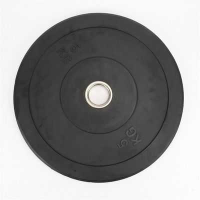 Good price 51mm Rubber Dumbbell Plates 15kg Fitness Gear Weight Plates Black online