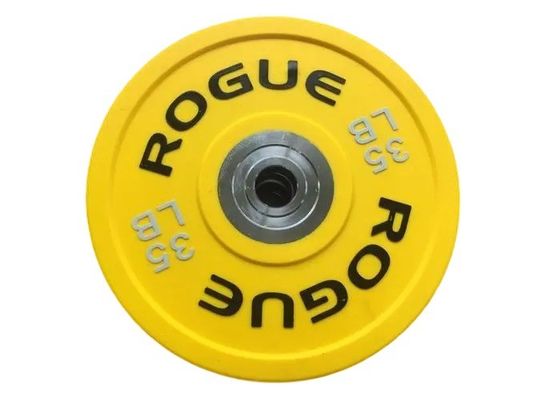 Harga yang bagus Perlengkapan Gym Logo Khusus Plat Berat Karet Hitam untuk Angkat Berat dan Bebas Berat Hitam Bumper untuk Cross Training on line