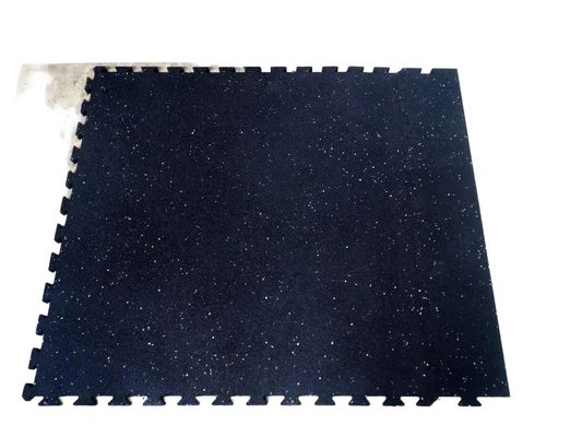 Good price 1000X1000X15mm Interlocking Rubber Mat Puzzle Edge Interlocking Fitness Mats Blue online