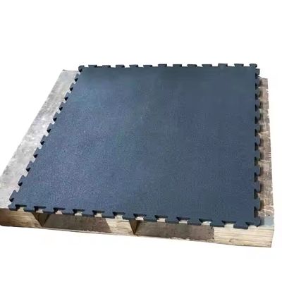 Good price 15mm and 20mm High Elastic Interlock Rubber Floor Gym Mat for Protective Flooring and Shock Absorption with Protection online