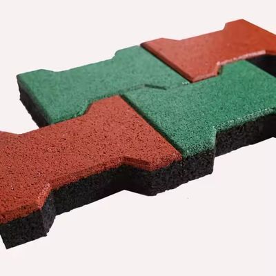 Good price Commercial Playground Rubber Tiles Flooring and Dog Bone Pavers online