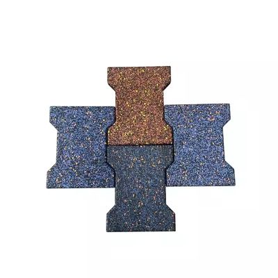 Bom preço Tijolos de Borracha em Forma de Osso para Cães, Tapetes para Baias de Cavalos, Placas de Borracha para Estábulo de Cavalos, Pisos de Borracha para Quintal on-line